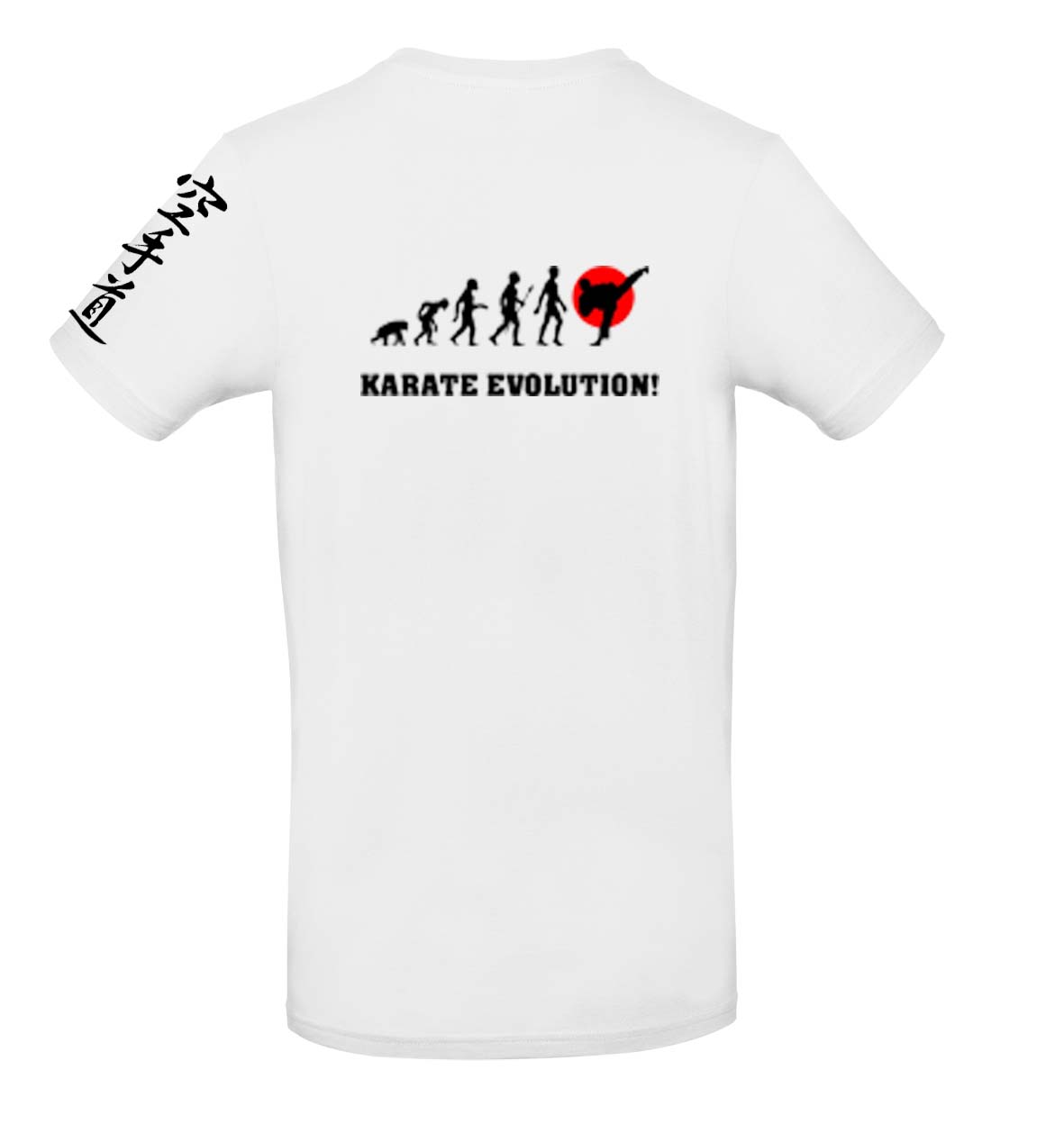 weißes T Shirt | Kollektion Karate Evolution XS - 2XL. 