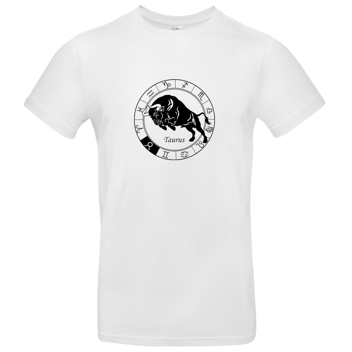 T Shirt mit Sternzeichen Stier bedruckt XS - 2XL
