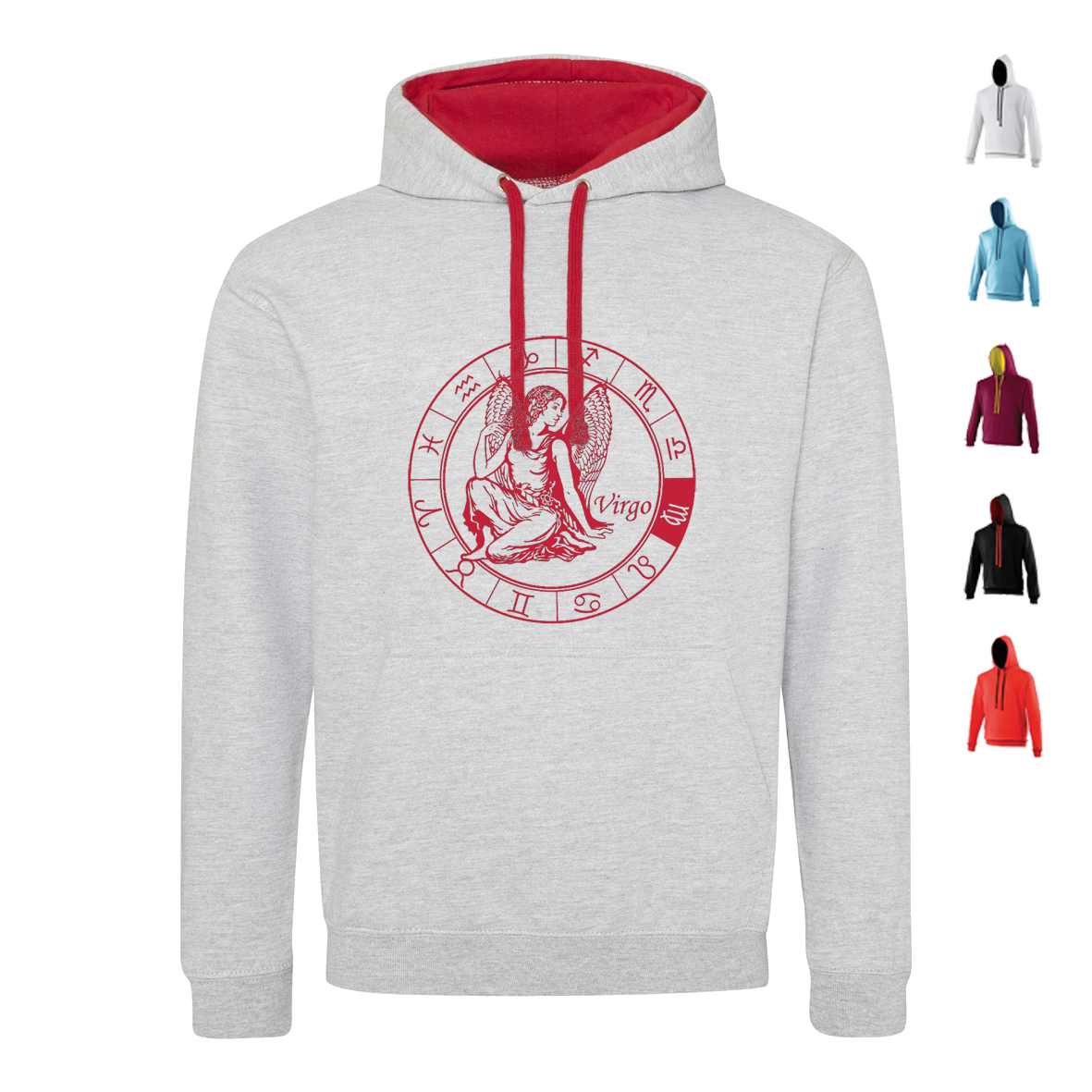 Hoodie mit Sternzeichen Jungfrau XS - 2XL Hoodie mit Sternzeichen Jungfrau XS - 2XL