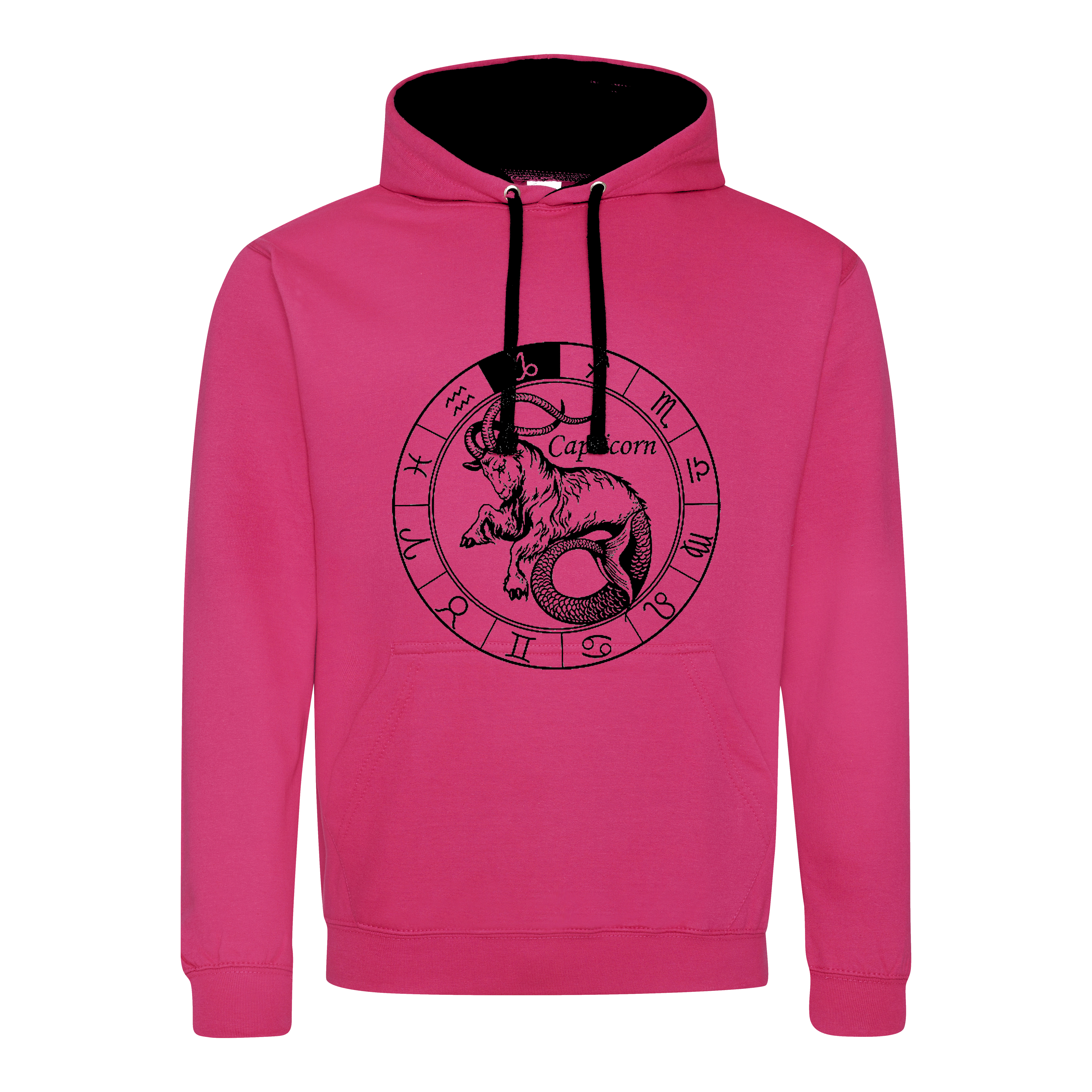 Hoodie mit Sternzeichen Steinbock XS - 2XL