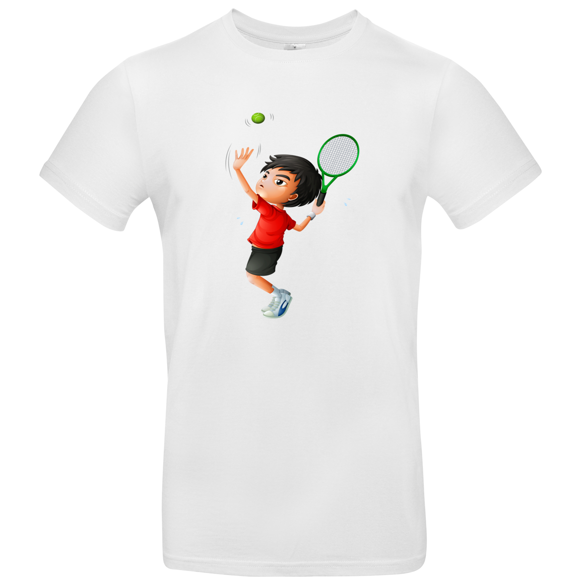 Kinder T Shirt mit Tennis Boy 104 - 158