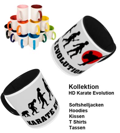 Bedruckte Tasse | Kollektion Karate Evolution