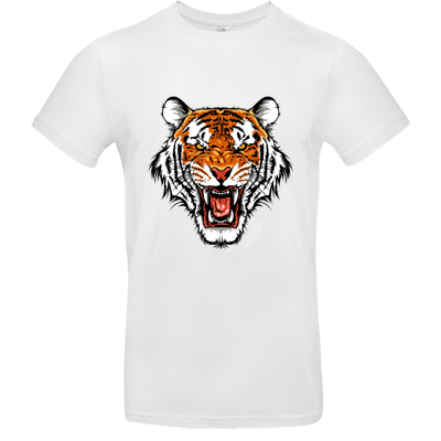 T Shirt mit Tigerkopf