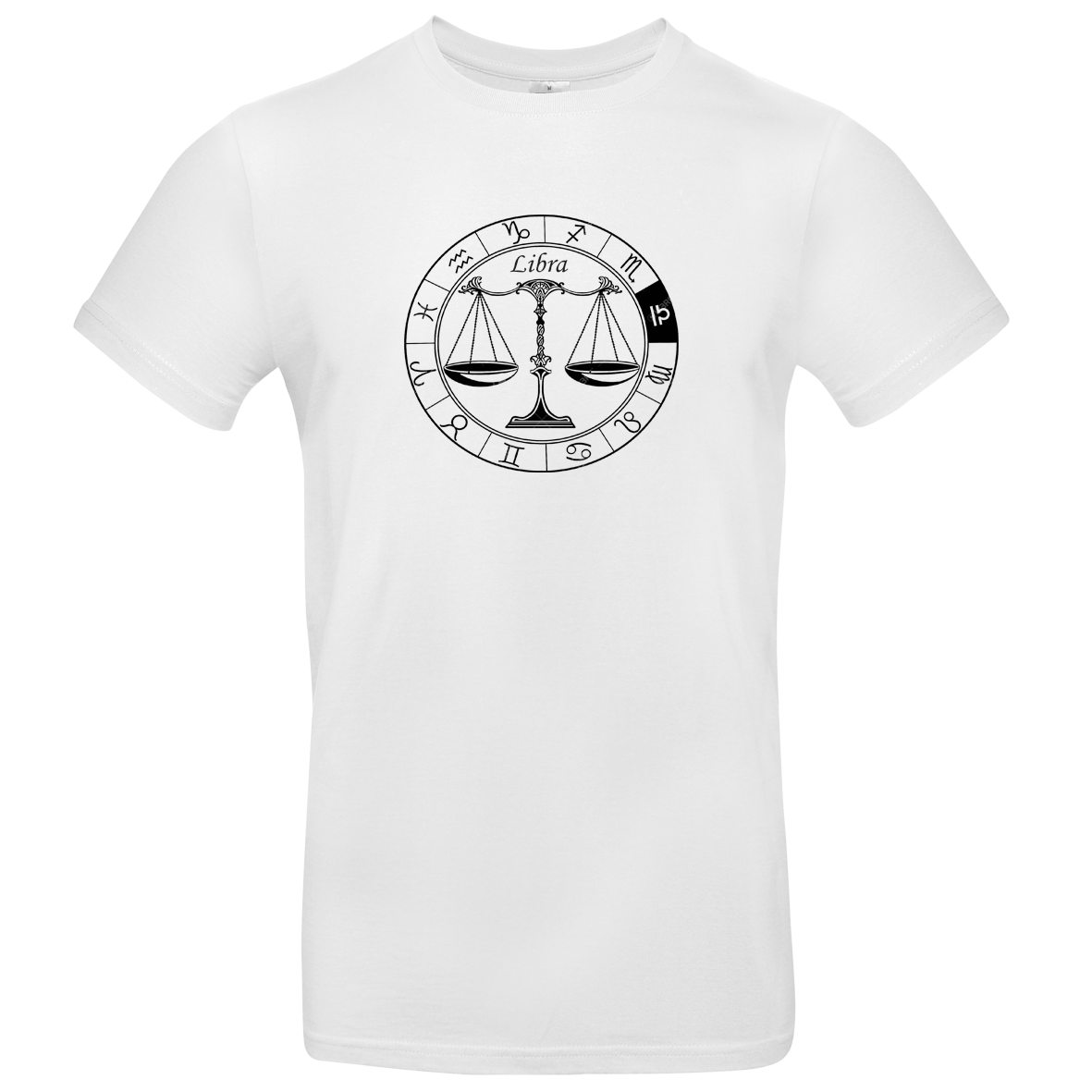 T Shirt mit Sternzeichen Waage bedruckt XS - 2XL