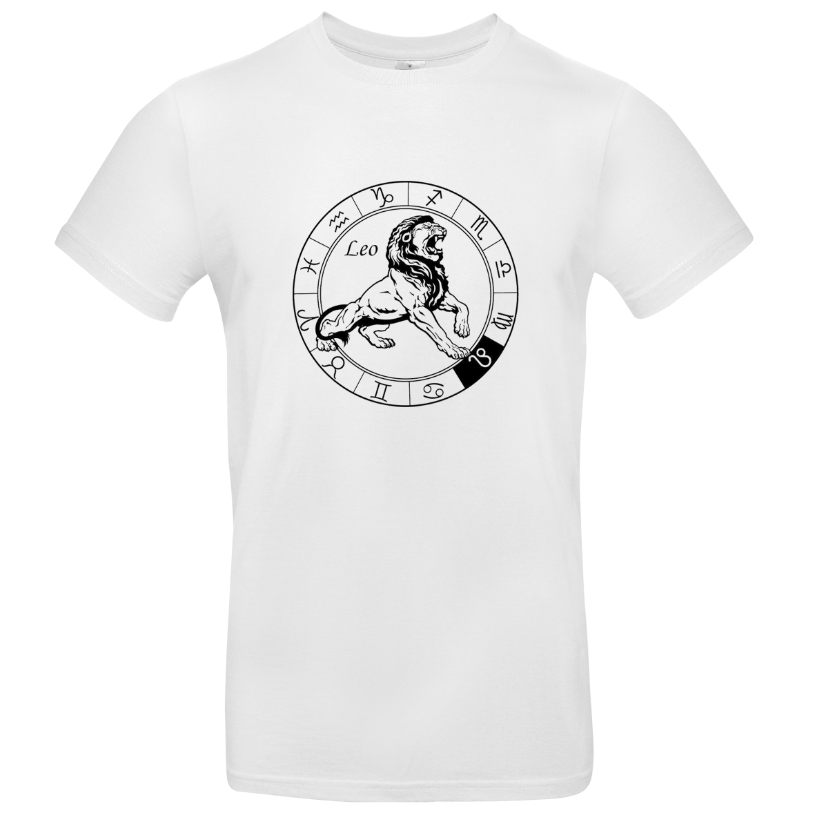 T Shirt mit Sternzeichen Löwe bedruckt XS - 2XL