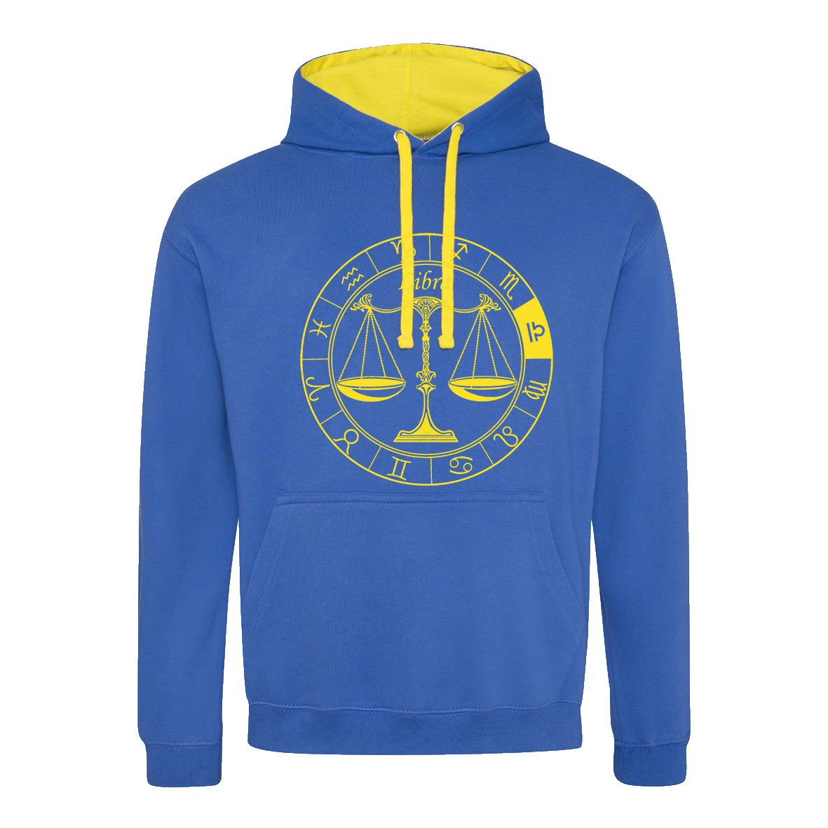 Hoodie mit Sternzeichen Waage XS - 2XL