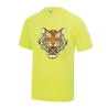 T-Shirt mit Tigerkopf auf der Brust