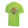 T-Shirt mit Tigerkopf auf der Brust