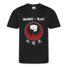 schwarzes Shirt mit Wado Ryu Karate