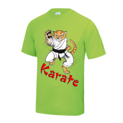 T-Shirt mit Karatetiger