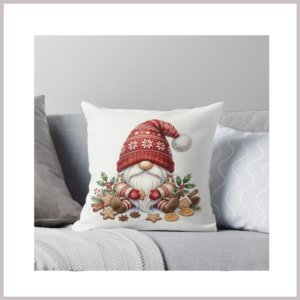 Kissen - Weihnachten - Wichtel - 40x40