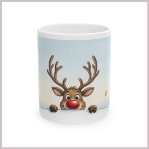Tasse mit Elch Rudolf